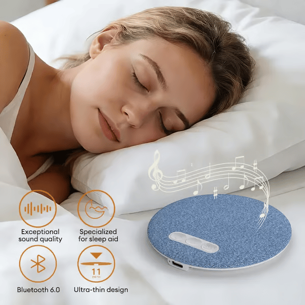🏆Last Day Promotion 49% OFF😴 🎶S1 Ultra-Thin Bluetooth Pillow Speaker with Bluetooth 6.0 - Bone Conduction Technology
