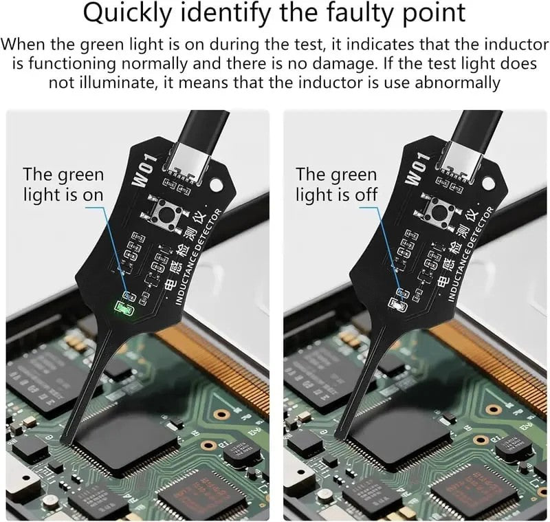 🚀 Type-C Inductor Tester: Professional Phone Motherboard Coil & Circuit Repair Tool