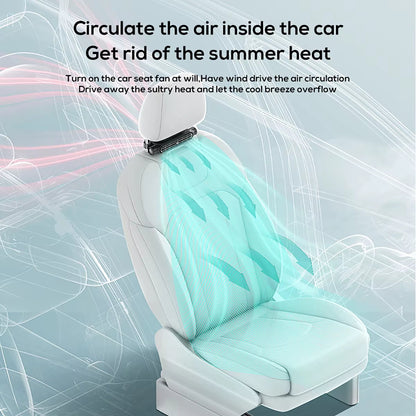 2026 Car Seat Fan Sunvisor Clip Fan