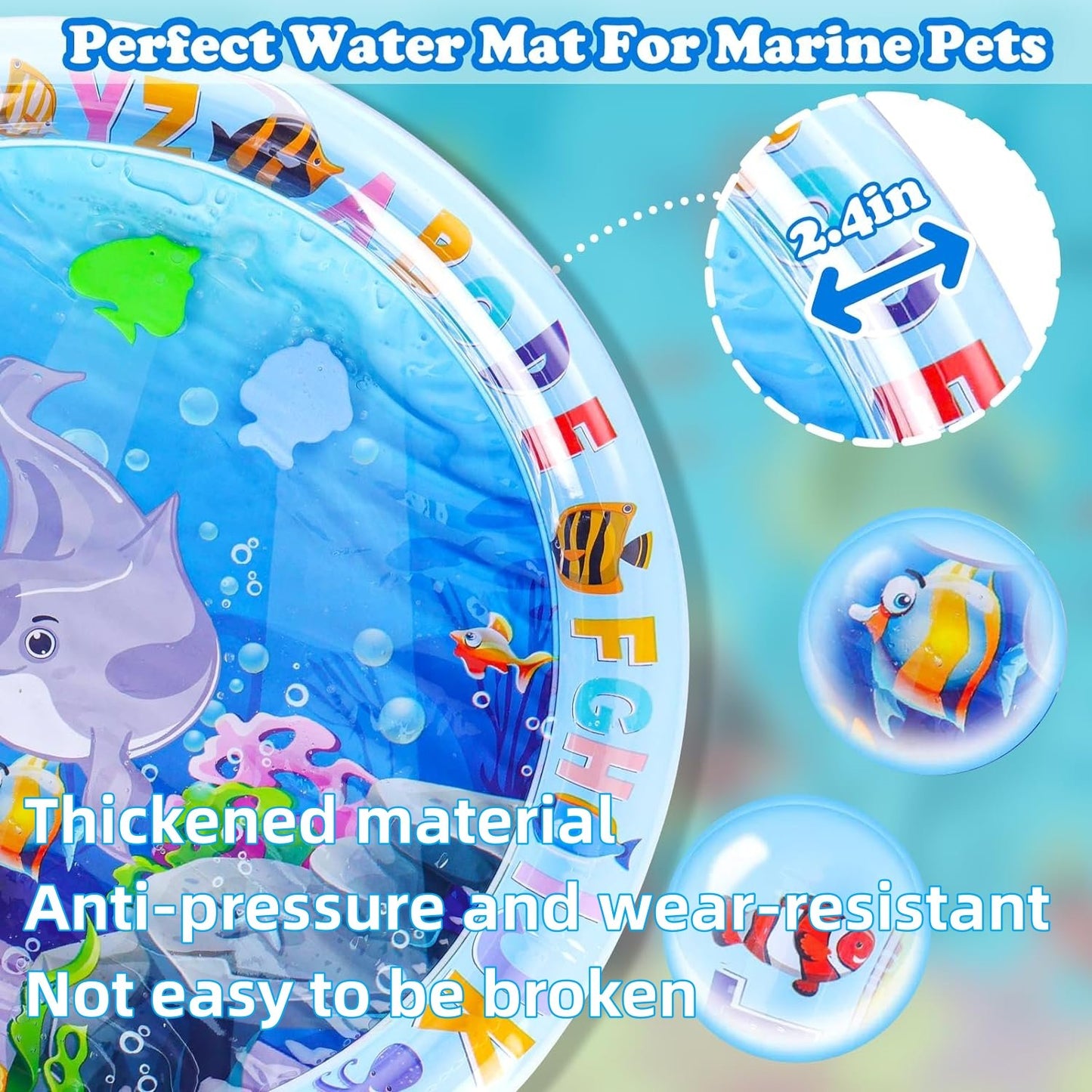 🔥Summer Hot Sale-49% Off😻Water Play Mat for Kids & Pets