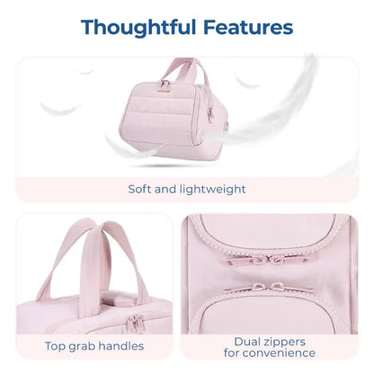 ✨Christmas Early Discount 🎄4-in-1 Puffy Multi-Functional Toiletry Bag for Women – Large Capacity Travel Organizer