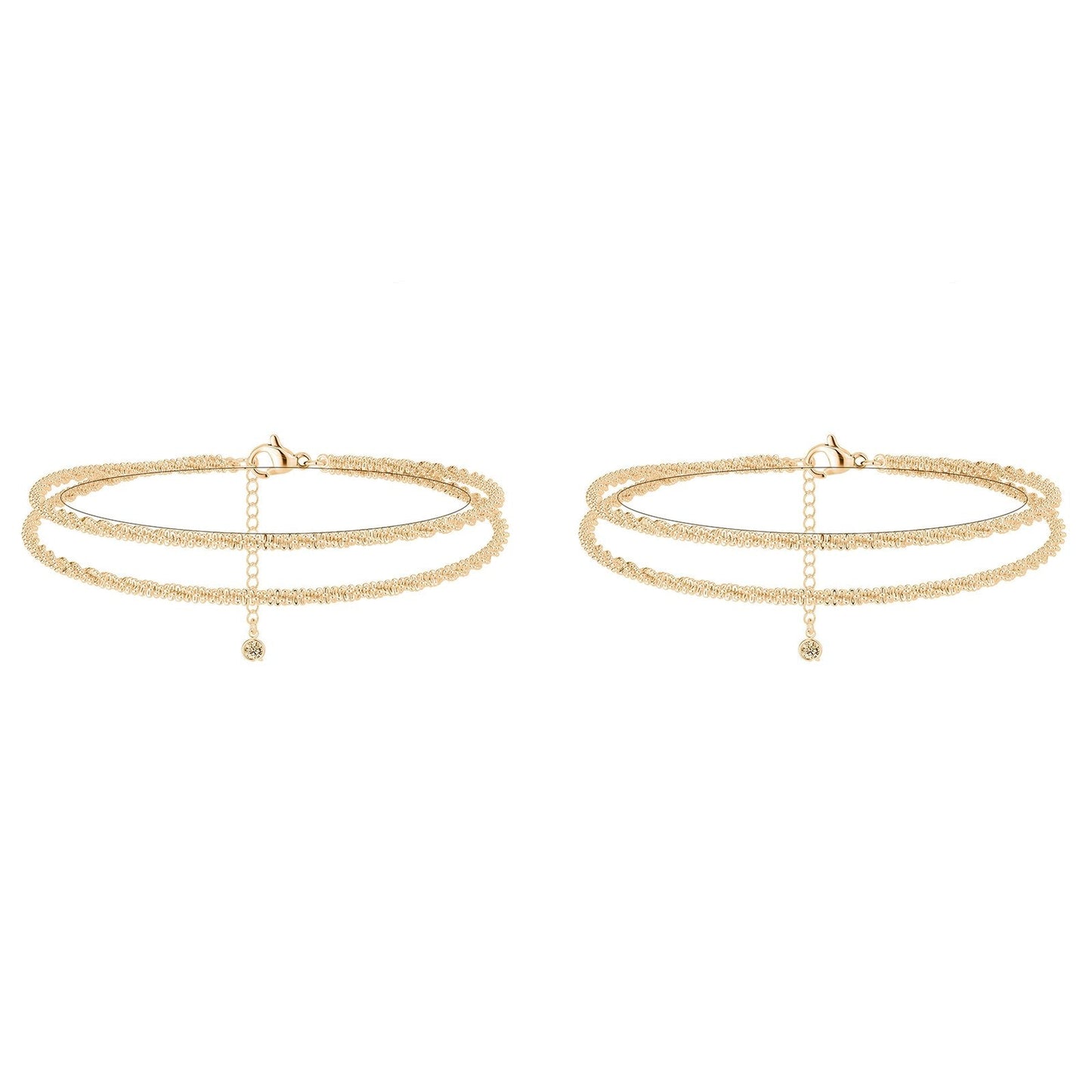 🎁Final 3 Hours: Only $16.99🎉🔥Dainty Layered Anklet For Women