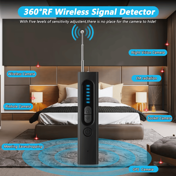 [Protecting your privacy] Hidden Camera Detectors, GPS Tracker Detector and RF Signal Scanner,  Find Out Hidden GPS Trackers