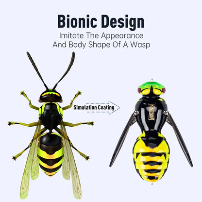 ⏰ Last Day 49% OFF – 🐝 Bionic Wasp Topwater Lure That Triggers Explosive Strikes