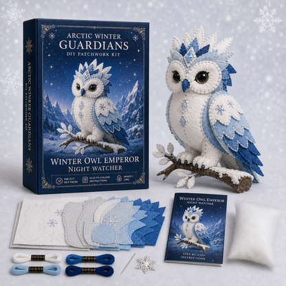 🔥Arctic Winter Guardians DIY Patchwork Kit