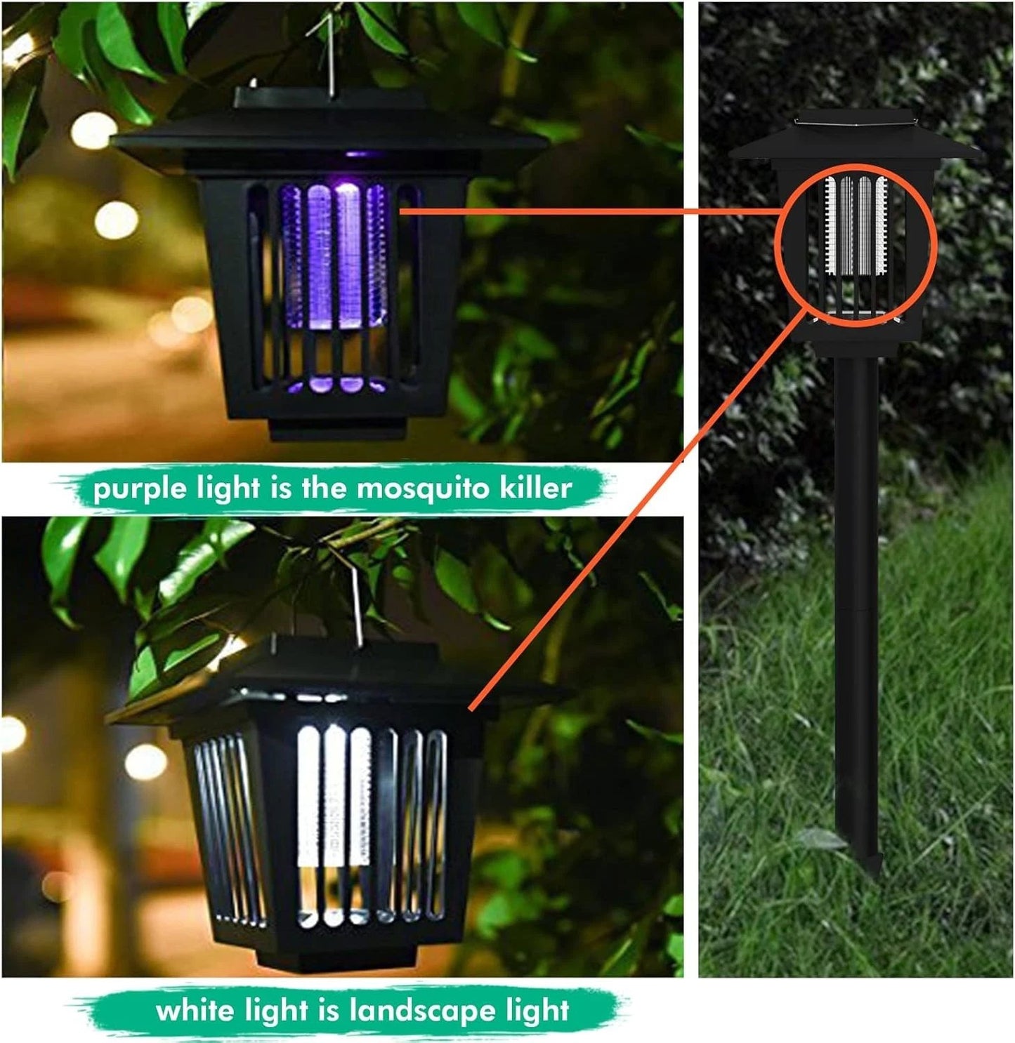Courtyard UV Mosquito Killer Lamp🦟❌