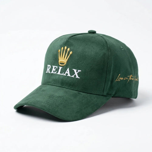 Relax Crown Vintage Baseball Cap