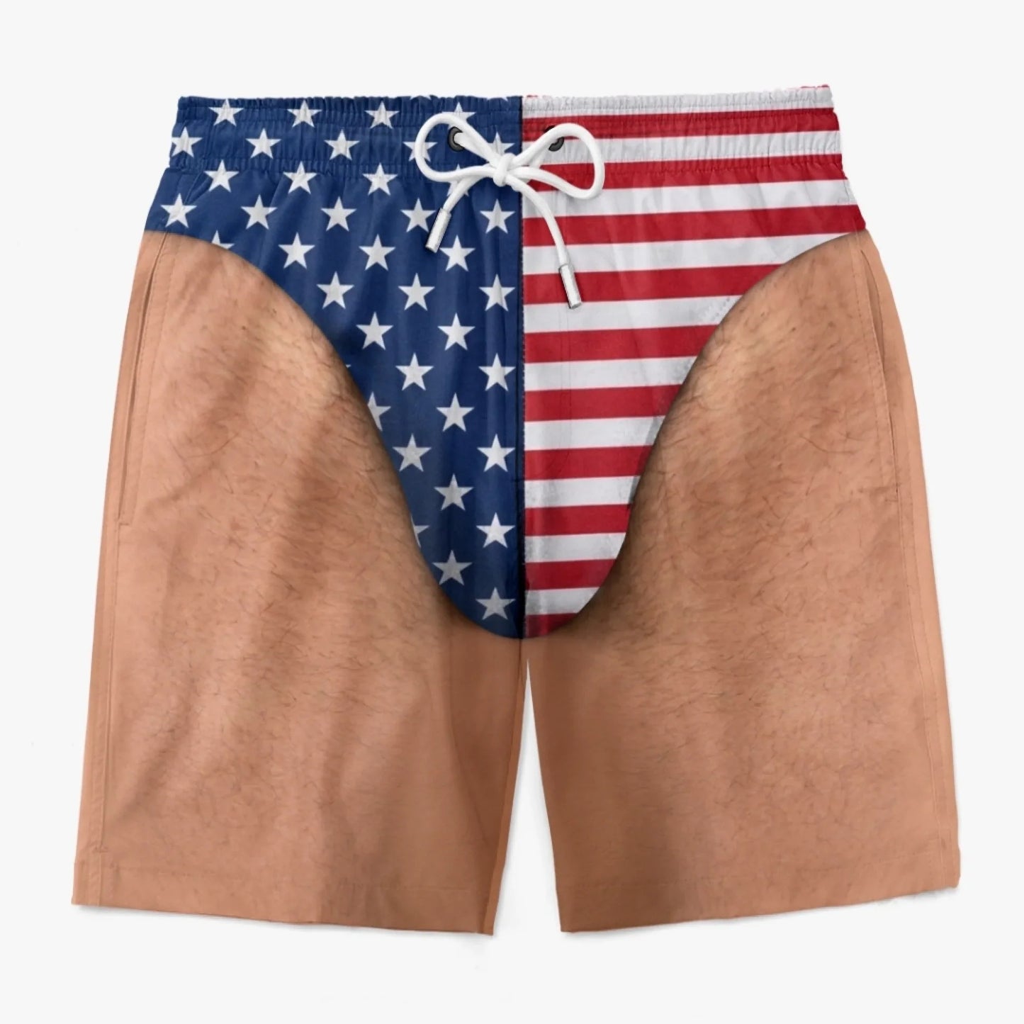 US Funny Patriotic Men’s Swim Trunks – Freedom & Chill Summer Beach Shorts 🏖️😎