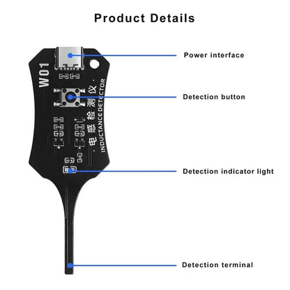 🚀 Type-C Inductor Tester: Professional Phone Motherboard Coil & Circuit Repair Tool