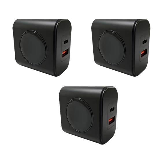 3-in-1 GaN Magnetic Wireless Charger & Fast Charging Block