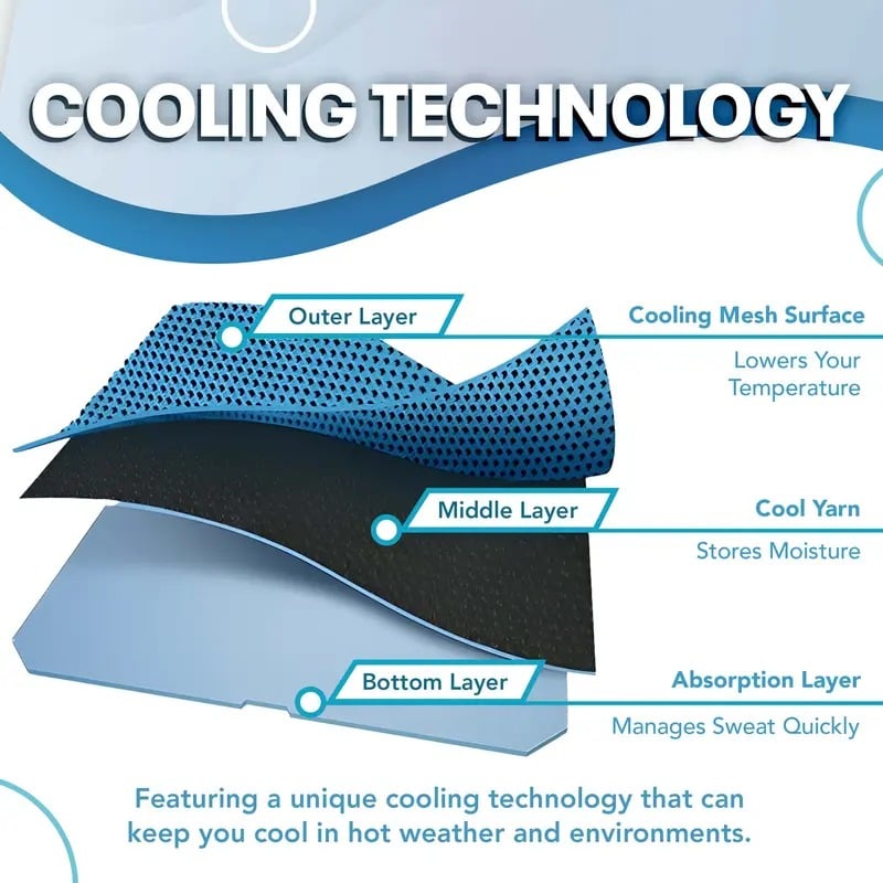 Cooling Towel – Quick Dry Sports Towel for Gym, Travel & Outdoor Activities
