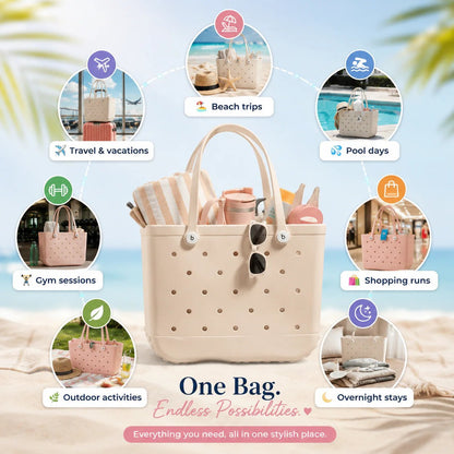 🌸 The Summer Icon: A Bespoke Beach Tote You Craft Yourself 🏖️