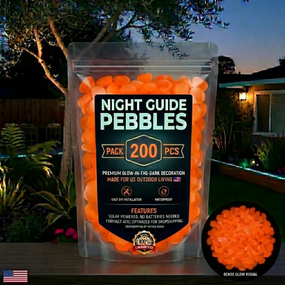 💥49%OFF💥🌈Colorful Glow-in-the-Dark Garden Stones