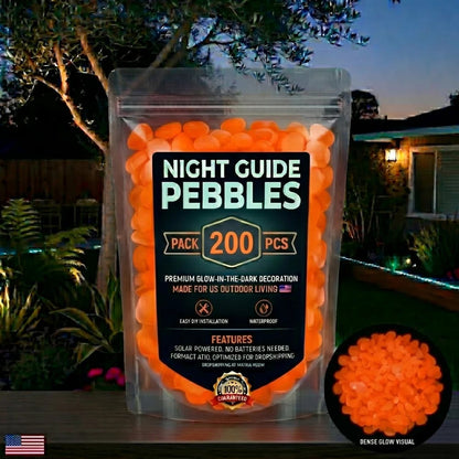 💥49%OFF💥🌈Colorful Glow-in-the-Dark Garden Stones