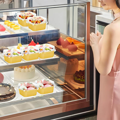 🎉120Pcs Portable Disposable Foil Cupcake Pans For Baking Picnic Party Use🍰