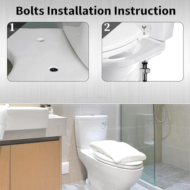 🔥Hot Sale🔥Heavy Duty Toilet Seat Fastener Bolt kit🔥