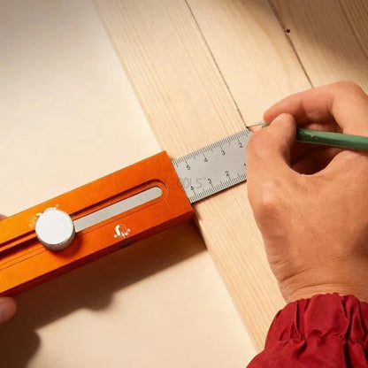 📏Multifunctional marking level ruler🚗