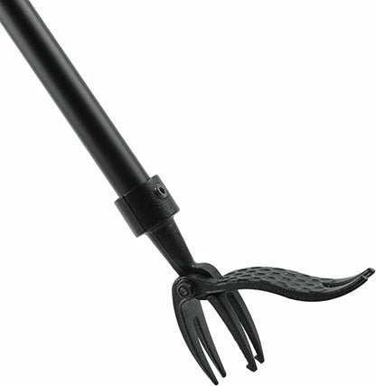 Stand Up Weed Puller Tool with 4-Claw Steel Head