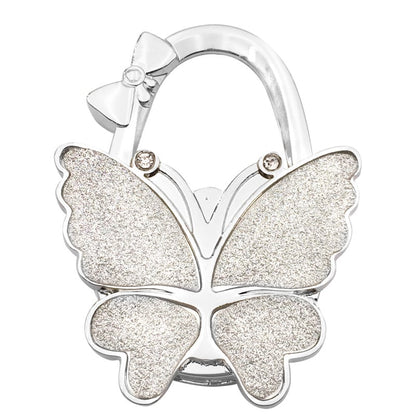 Butterfly Foldable Handbag Hook – Stylish, Portable & Non-Slip Bag Hanger
