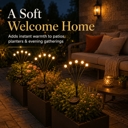 💖 Hot Sale 49%OFF✨ Solar Firefly Garden Stake Lights