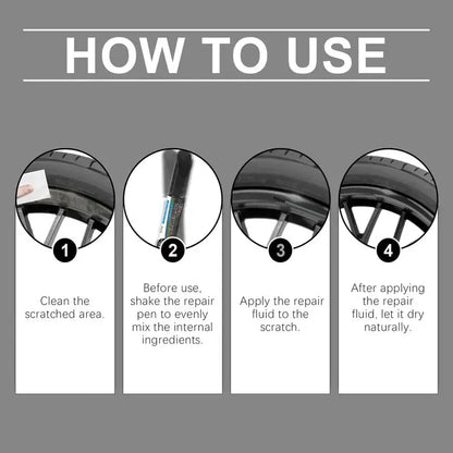 Dailyard™⏳【Limited Offer】49% OFF !  Wheel Scratch Repair Pen