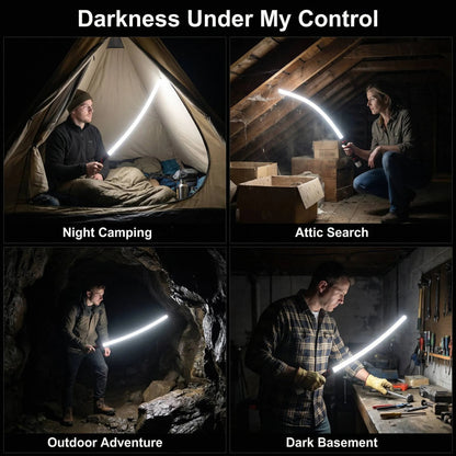 🔥Bendable Flexible LED Work Light💡: Your Professional Light for Narrow Spaces 🛠️