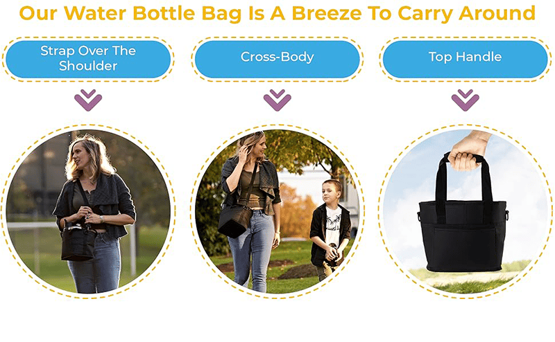 ✨Family Size 4 Compartment Drink Bag