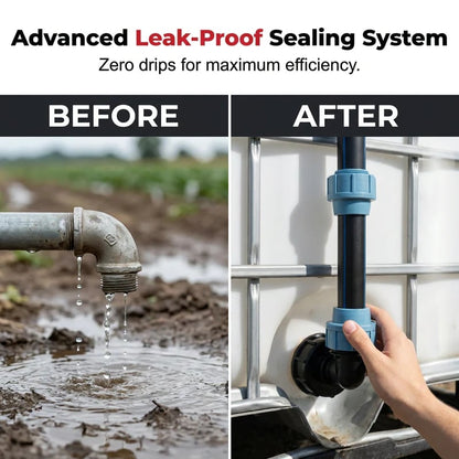 💧 IBC Tank Fitting Set – Leak-Proof, Zinc Alloy Tap, Tool-Free, Complete ✨