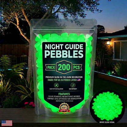 💥49%OFF💥🌈Colorful Glow-in-the-Dark Garden Stones