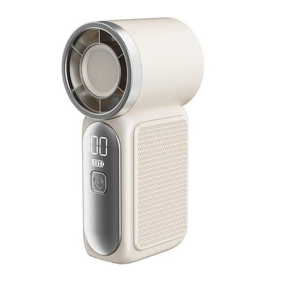 🥳2026 HOT SALE🥳💞❄️ ! Turbo Handheld Fan, 6 speeds, LED display. 3000mAh battery 🌬️✨