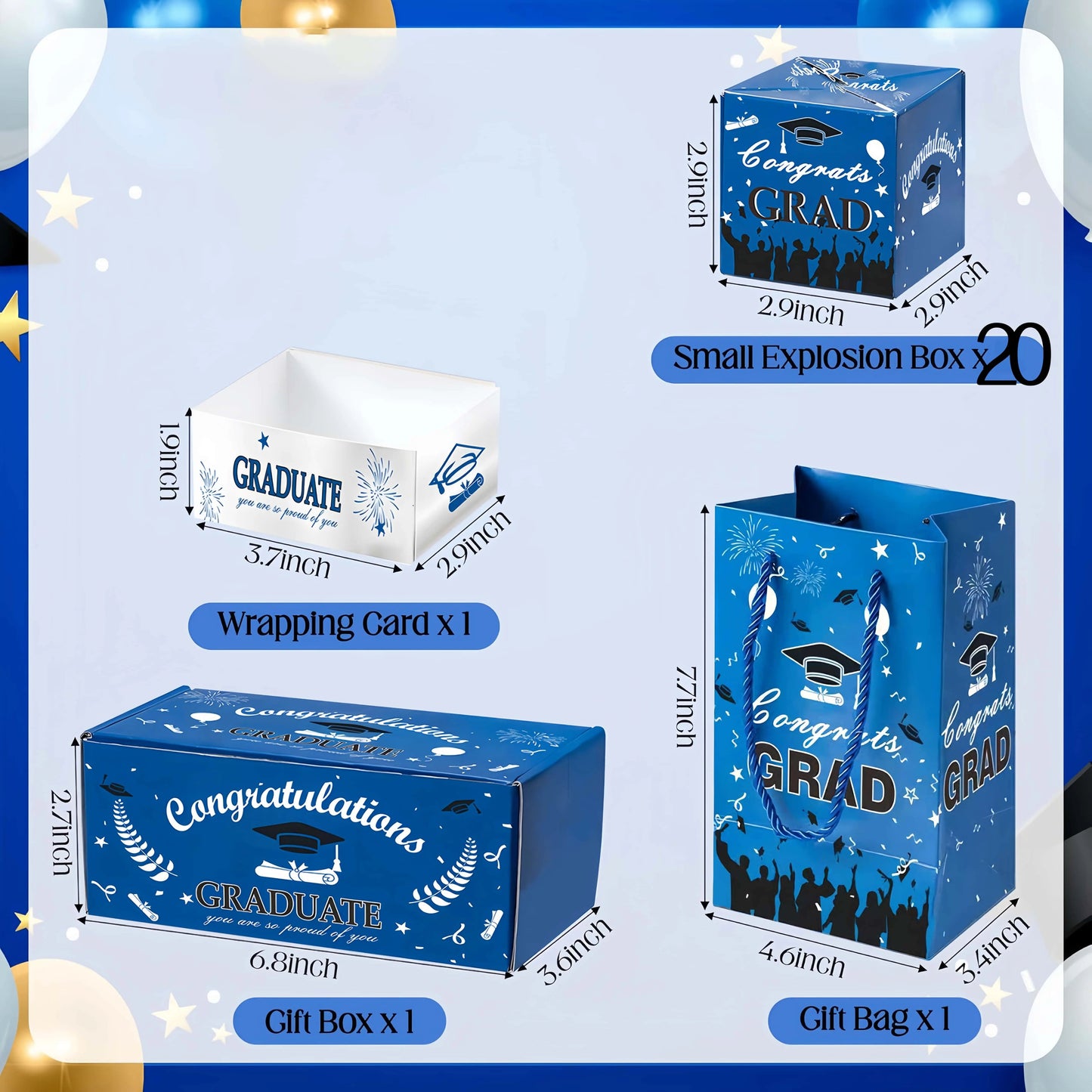 🎓🎁2026 Graduation Surprise Pop-Up Gift Box | Creative Folding Box✨