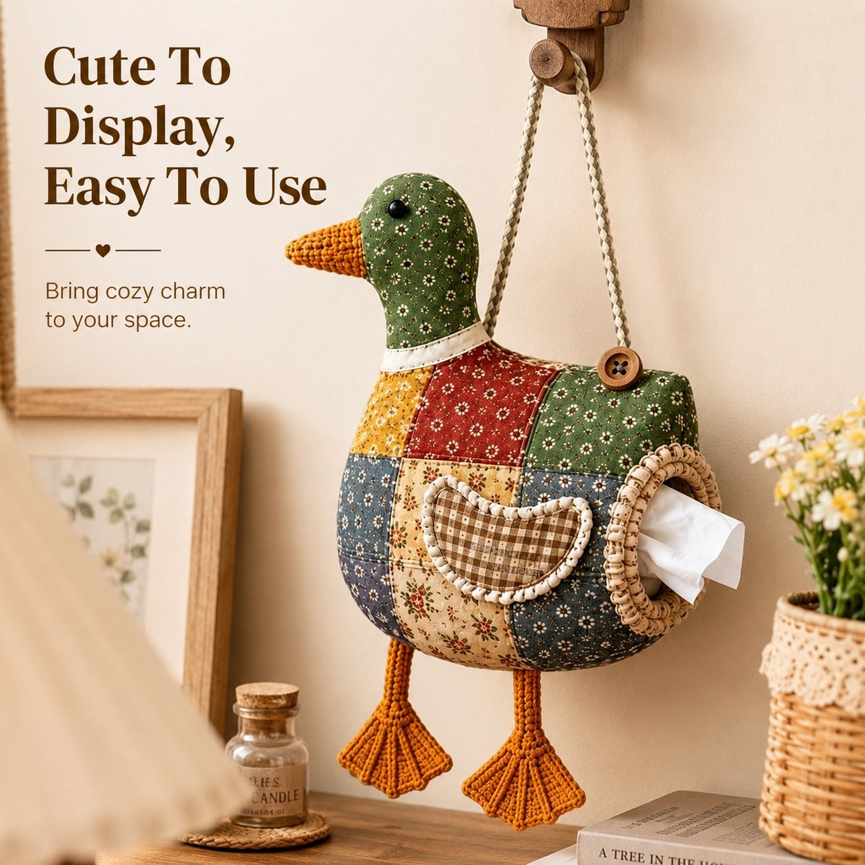 DIY Patchwork Animal Tissue Box