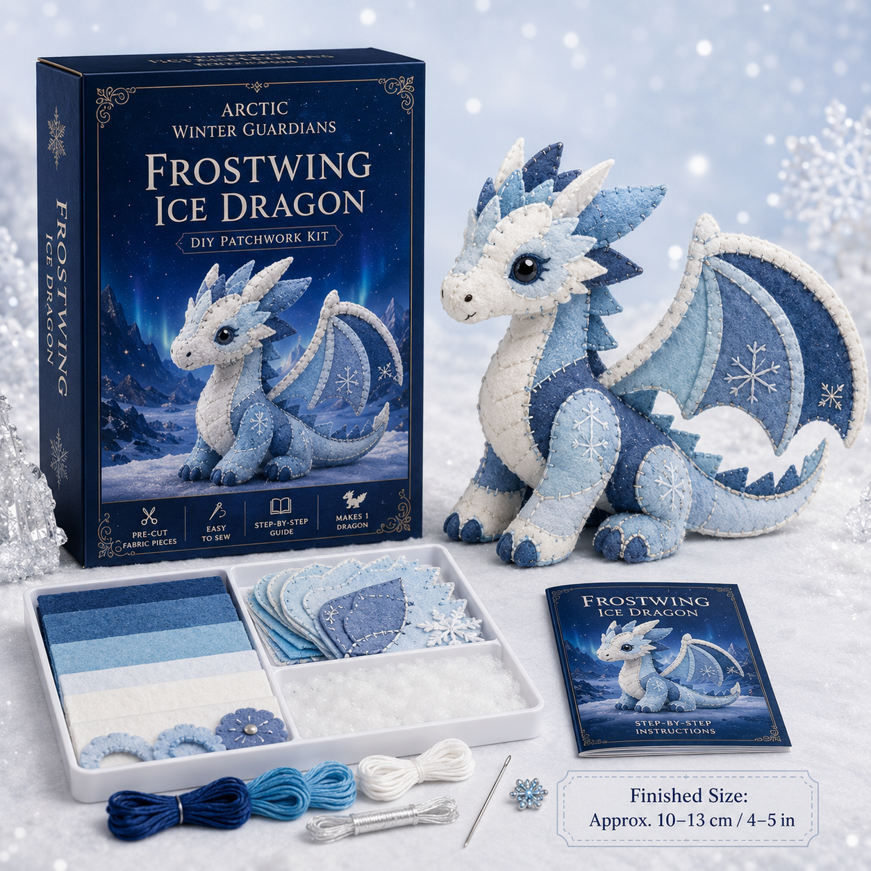 🔥Arctic Winter Guardians DIY Patchwork Kit