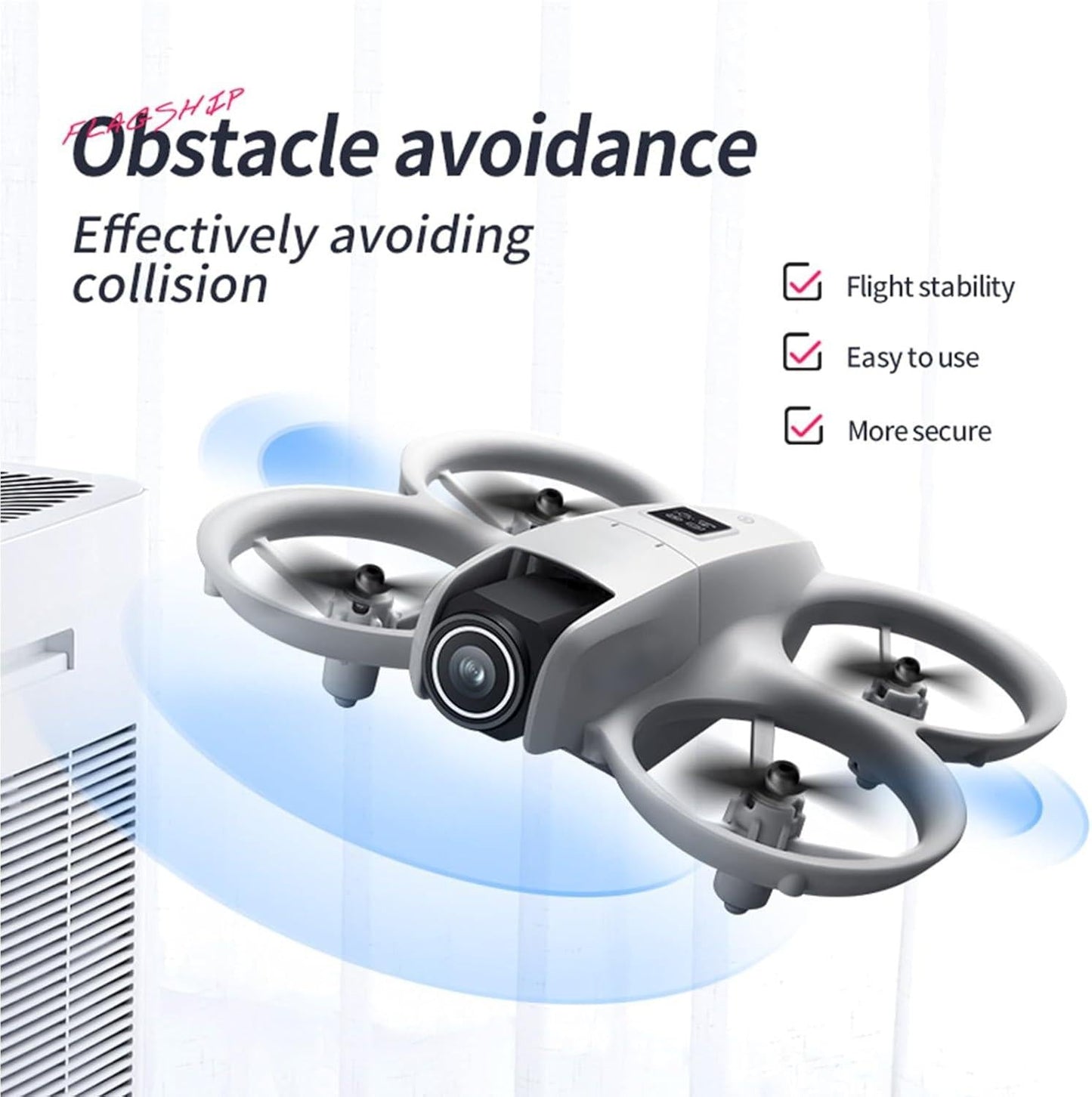 📸Dual Camera Mini Drone with Obstacle Avoidance🛩️ – Stunning Aerial Shots ✨