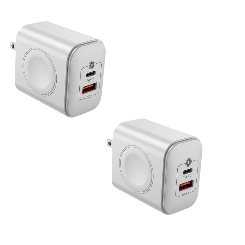 3-in-1 GaN Magnetic Wireless Charger & Fast Charging Block