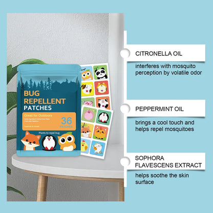 🦟 Say Goodbye to Mosquito Bites - 49% OFF - ✨ Mosquito Repellent Stickers - Safe, Natural Protection for All-Day Outdoor Fun!