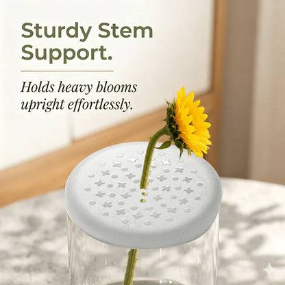 🌸🔥Reusable Silicone Flower Arranging Grid, Stretches Over The Rim of Vase, Self-Grips to Glass, for Easy Flower Arranging.