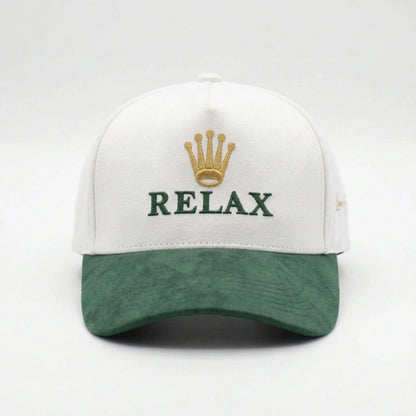 Relax Crown Vintage Baseball Cap