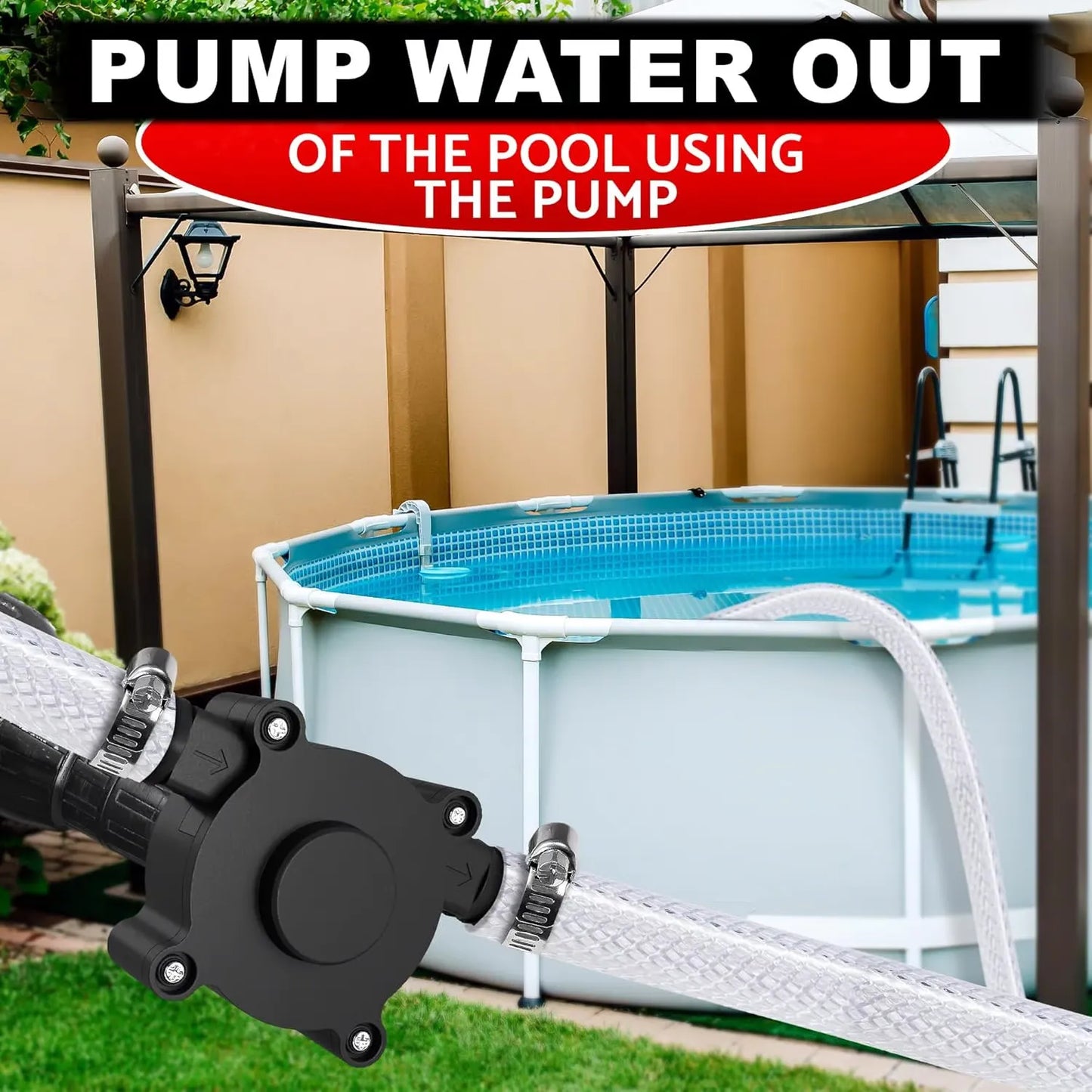 🔥 👨‍🌾🔥Portable Electric Drill Pump