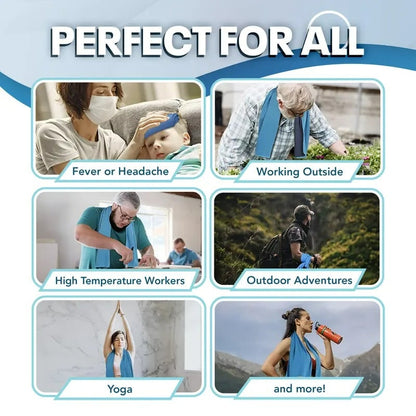 Cooling Towel – Quick Dry Sports Towel for Gym, Travel & Outdoor Activities