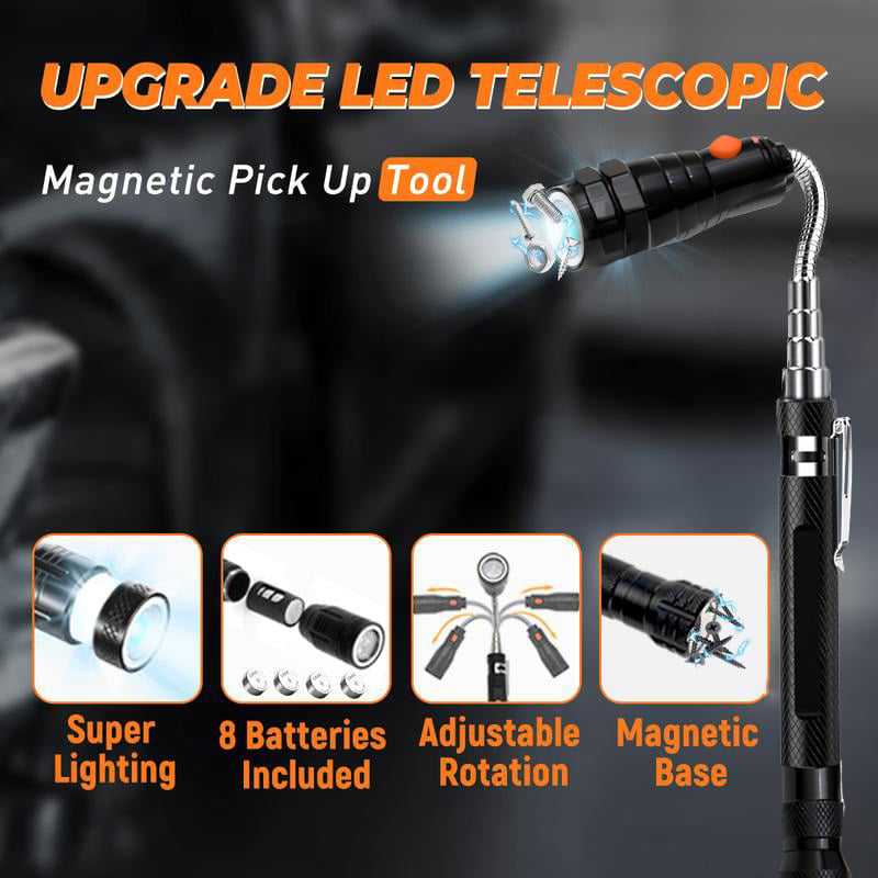 🔥 🔧Telescoping Magnetic Pickup Tools