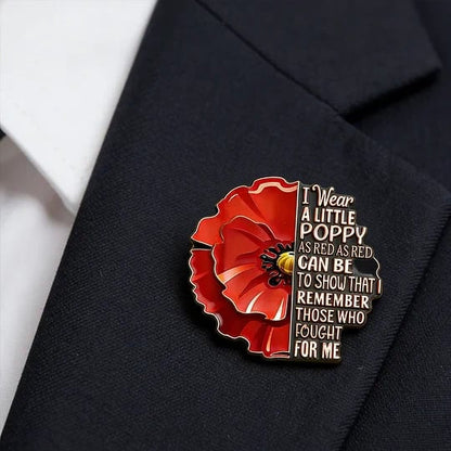 Unisex Red Friday Exquisite Brooch