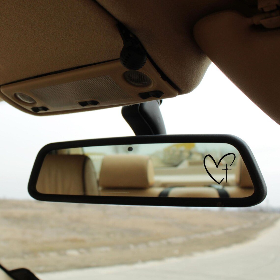 🔥Hot Sale 🔥Christian Rearview Mirror Decal