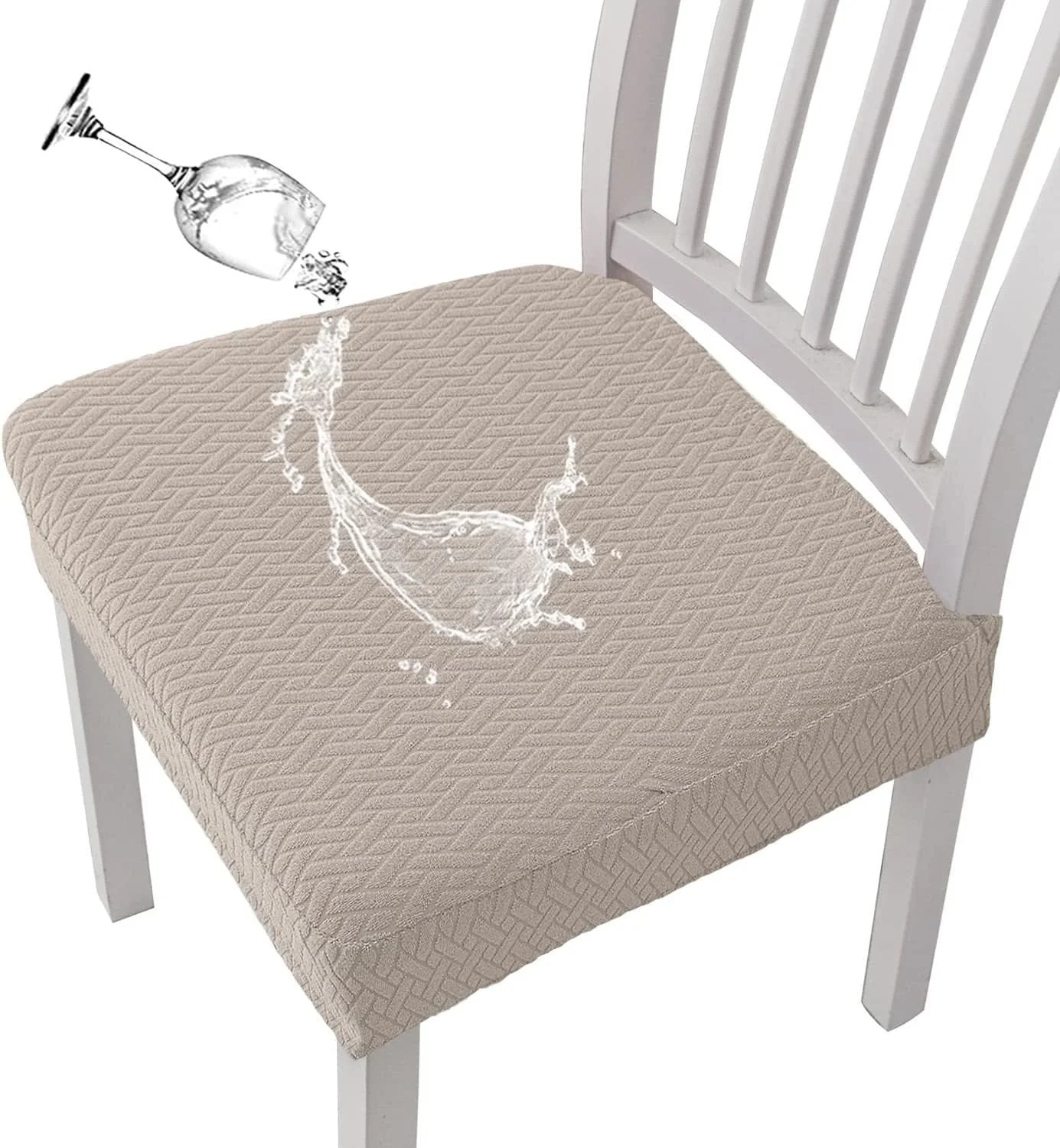 🎅🔥 Waterproof Jacquard Chair Covers! Durable, Stylish & Easy-Clean 🪑✨