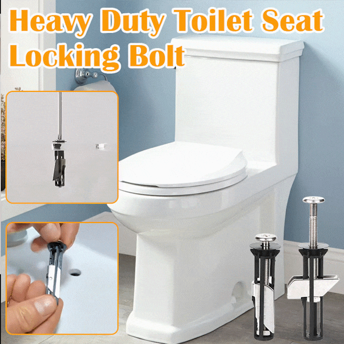 🔥Hot Sale🔥Heavy Duty Toilet Seat Fastener Bolt kit🔥