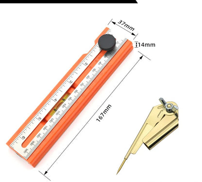 📏Multifunctional marking level ruler🚗