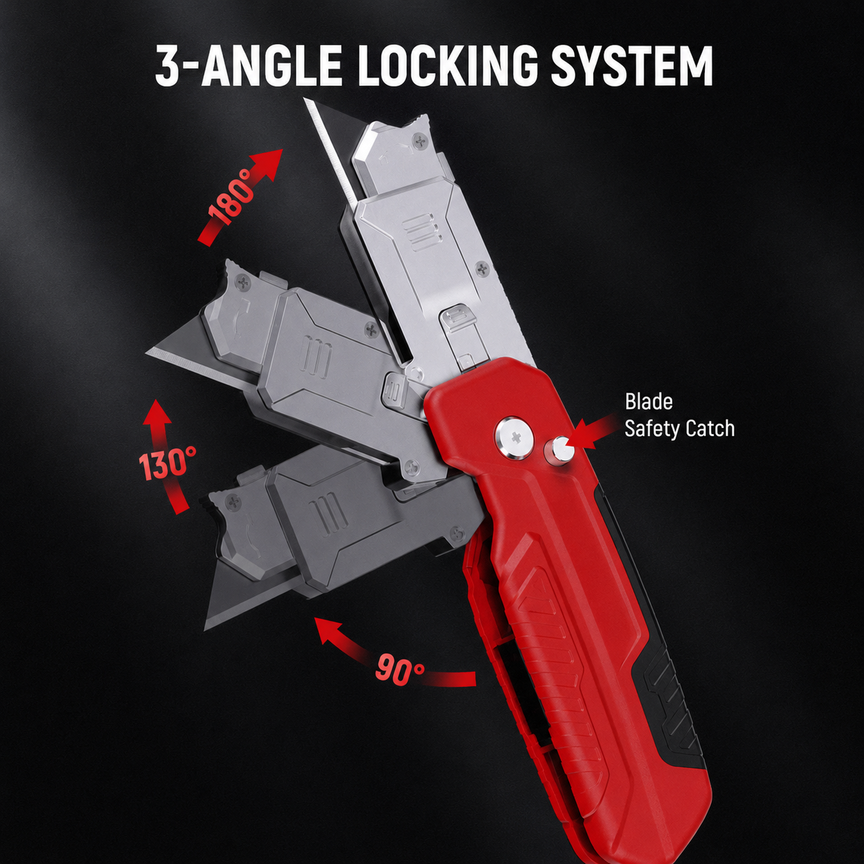 📢📢49% OFF !! ⏰ 2-in-1 Foldable Utility Knife & Scraper – Portable Razor Blade, Multi-Surface Cleaning ✨