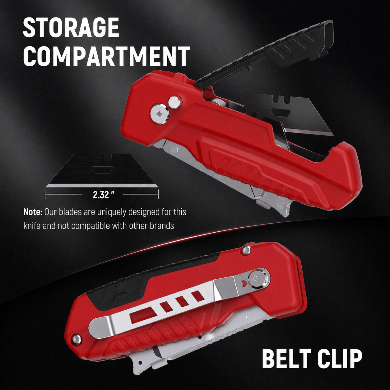 📢📢49% OFF !! ⏰ 2-in-1 Foldable Utility Knife & Scraper – Portable Razor Blade, Multi-Surface Cleaning ✨