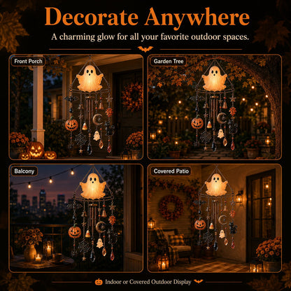 🔥Early Halloween Hot Sale 49% OFF👻 Haunted Glow Ghost Wind Chime