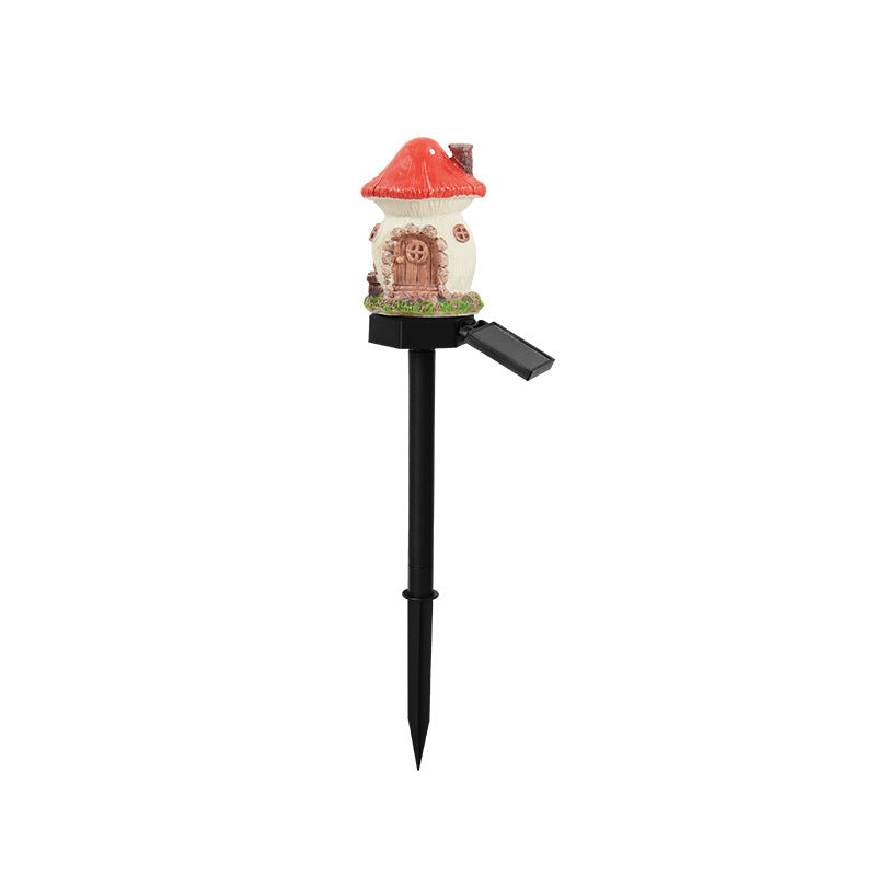 🍄✨ Turn Your Backyard Into An Enchanted Fairy Forest! Solar Mushroom Cottage Garden Light